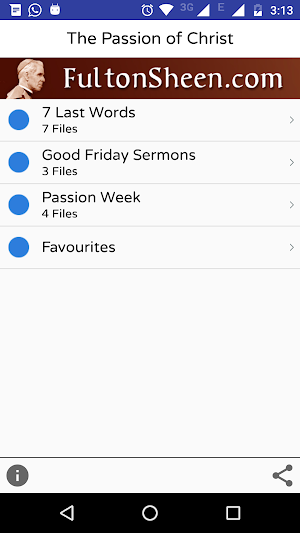 Fulton Sheen Complete Audio Catholic Sermons Screenshot 0