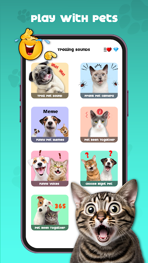 Super Funny Sounds: Pet Pranks Screenshot 1