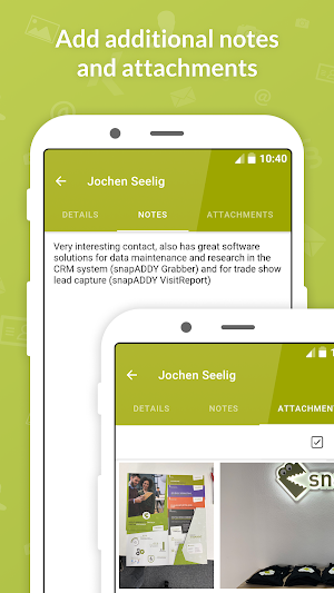 snapADDY CardScanner Screenshot 2
