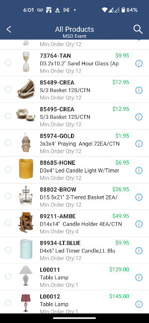 Fora Mobile Sales Screenshot 0