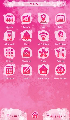 Cute wallpaper-Pink & Lace- Screenshot 1