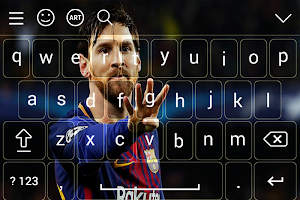 Lionel Messi Keyboard theme Screenshot 1