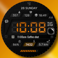V1NYL - Digital watch face