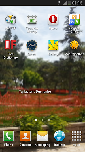 World Capitals Widget Screenshot 3