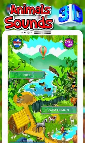 Animals Sounds (3D) Screenshot 0