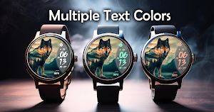 Wolf Story Watch Face Screenshot 2
