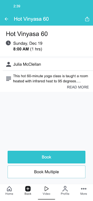 Thrive Power Yoga Screenshot 2