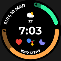 Nighty Digital 28 - watch face