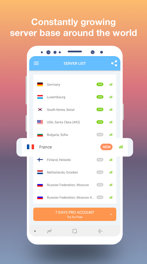 USA VPN - Get free USA IP Screenshot 3