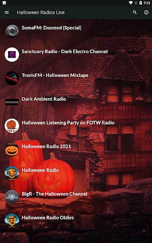 Halloween Radios Live Screenshot 0