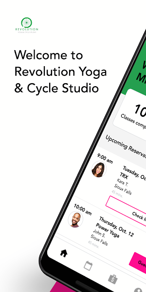 Revolution Yoga & Cycle Studio Screenshot 0