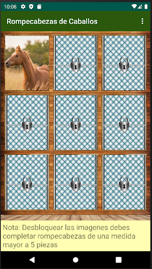 Rompecabezas de Caballos Screenshot 1