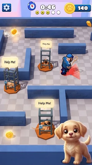 Dog Escape Game: Pet Run Screenshot 3