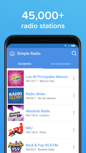 Simple Radio – Free Live AM FM Radio & Music App Screenshot 3