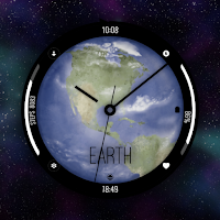 Watercolor Planets Watch Face