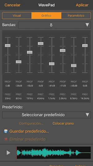 WavePad, editor de audio Screenshot 2