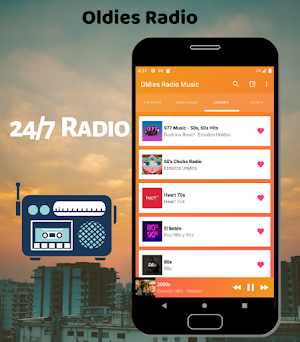 Oldies Radio Music App Screenshot 2