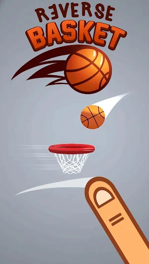 Reverse Basket : basketball game Screenshot 0