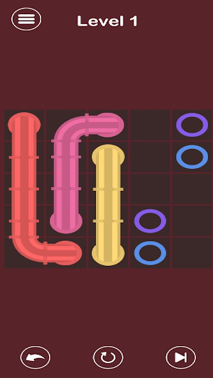 connect pipe line:color game Screenshot 3