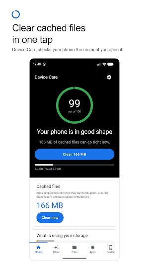 Device care Screenshot 0