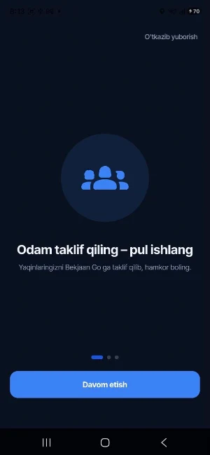 Bekjaan Go - Business Screenshot 1
