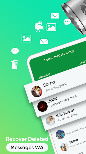 Recover Chat for Whatsapp, WAB Screenshot 1
