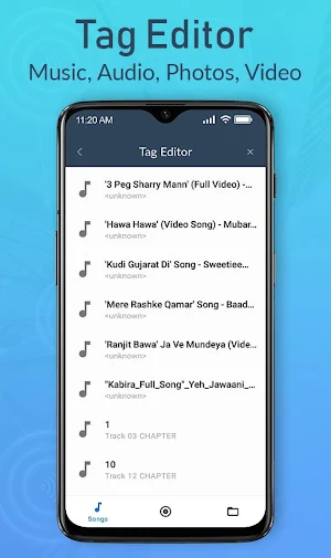 Tag Editor Music,Audio,Photos,Video Screenshot 1