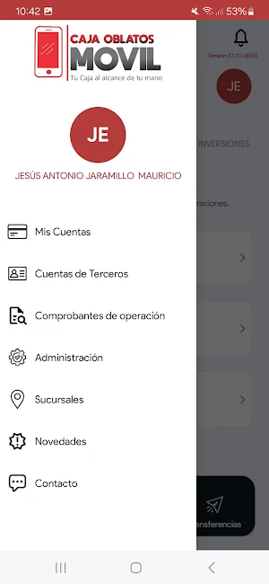 Caja Oblatos Móvil Screenshot 2