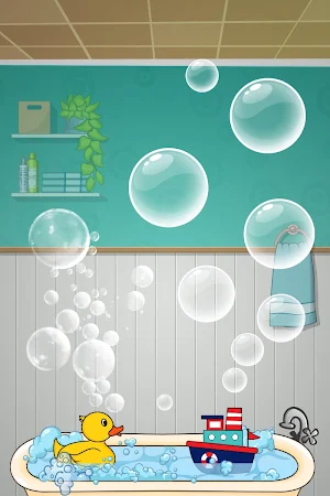 Bubbles fun and educational game for Toddler Kids Screenshot 0