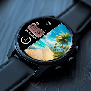 Key WF66 Beautiful Beach Watch Screenshot 2