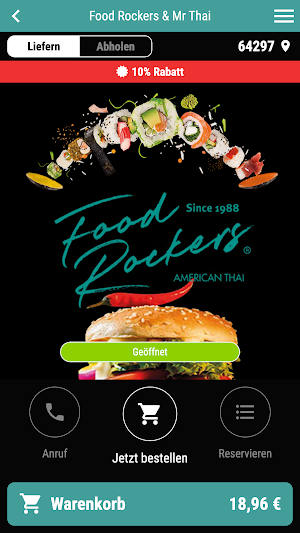 Food Rockers & Mr Thai Screenshot 1