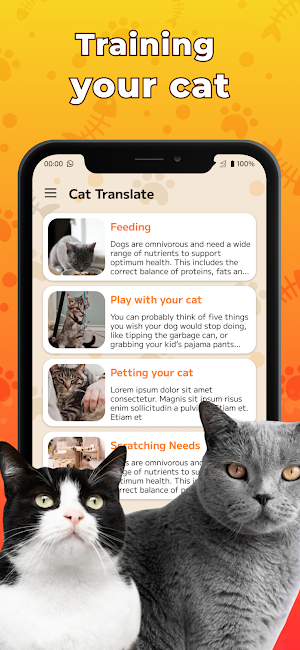 Cat Translator Simulator App Screenshot 1
