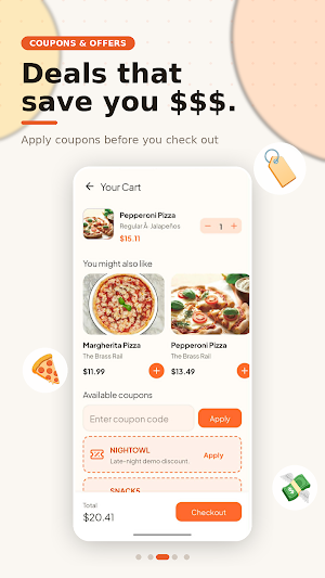 Fake Food Delivery Screenshot 2