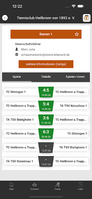 Tennisclub Heilbronn von 1892 Screenshot 2
