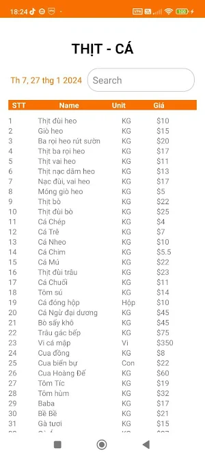 MarkeFell - CT , giá nông sản Screenshot 2