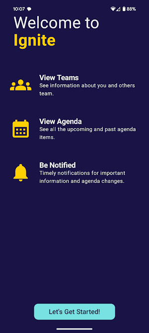 Ignite Mobile Screenshot 1
