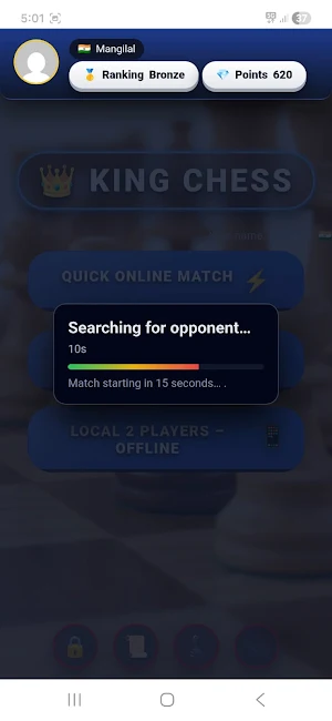 King Chess - Online & Offline Screenshot 2