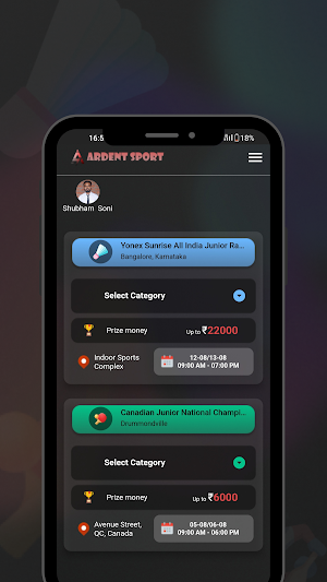 Ardent Sport Screenshot 2