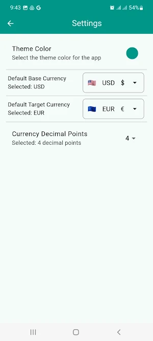 Fast Currency Converter Screenshot 3