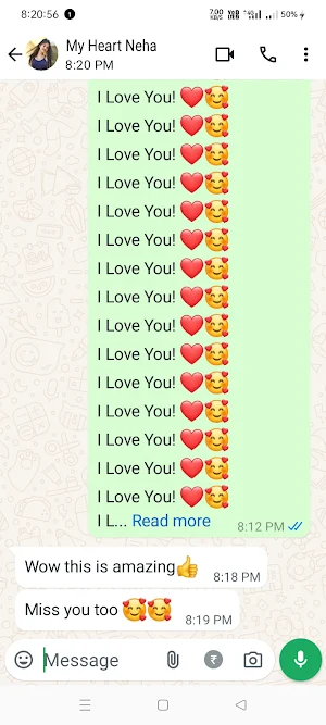 Text Repeater: Repeat Text 10K Screenshot 2