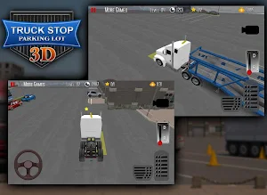 Truck Stop Parking Lot 3D Screenshot 3