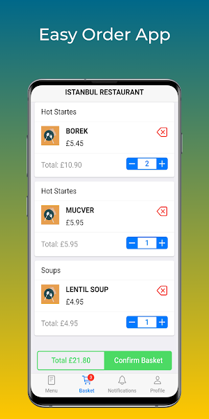 Istanbul Restaurant Screenshot 1