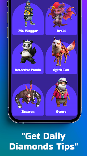 Get Daily Diamonds FFFF Tips Screenshot 1