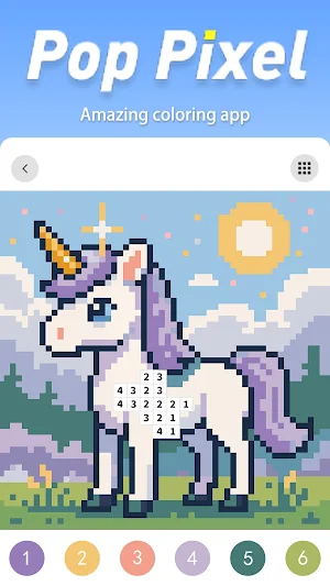 Pop Pixel- Color By Number Screenshot 0
