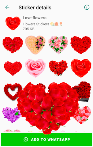 WAStickerApps Flowers stickers for WhatsApp 💐🌹🌷 Screenshot 3