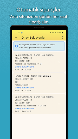 LITE Halı Yıkama Programı Screenshot 2