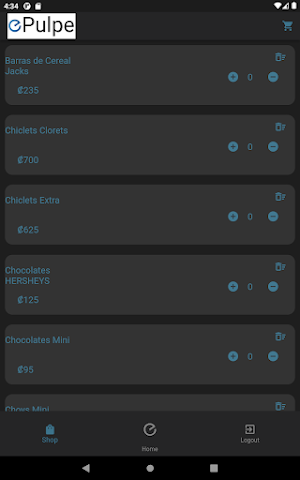 eGrocery Screenshot 2