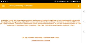 Career planner  by ACR Global Screenshot 1