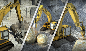 Hill Excavator Mining Truck 3D Screenshot 2