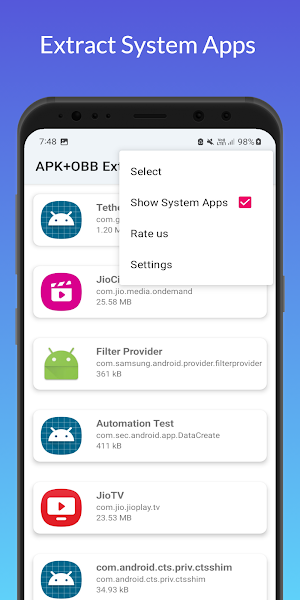 APK+OBB Extractor Screenshot 3